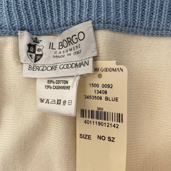 IL BORGO Infant Boys' Blanket With Rainbow Embroidery - Picture 7 of 7